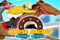 Ve hře Horse Racing Derby Quest hrajete jako mladý žokej, který soutěží