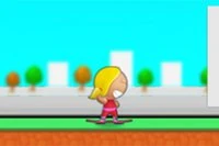 Největší vášní této odvážné dívky je skateboarding!