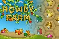 Howdy Farm je skvělá match-3 hra se zeleninou z farmy!