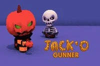 Jack-O Gunner je akční a survival hra s halloweenskou tematikou
