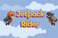 Jetpack Rider musí dokončit úroveň a přežít