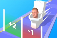 Připoj se k oblíbené parkourové hře Skibidi Clash 3D