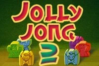 Zábavná hra s naskládanými Mahjong kameny
