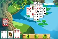 Pyramid Solitaire v džungli