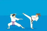 Karate King Online je zdarma hra, kde bojujete v džungli a porazíte zlého