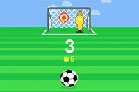 Kick Master je zábavná hra na fotbalové penalty