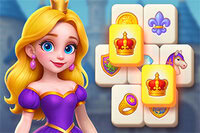 Vstupte do kouzelného Královského království v Kings & Queens Mahjong!
