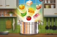 Třiďte ingredience před vařením jídla
