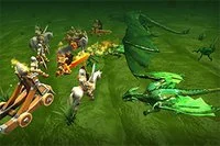 Simulátor bitev se strategiemi s rytíři a draky