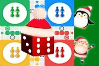 Užijte si zábavu s přáteli během Vánoc hraním hry Ludo Online Xmas