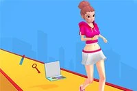 Makeover Run je zábavná parkourová hra
