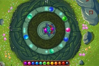 Marble Blast je starověká hra s vystřelováním bublinek