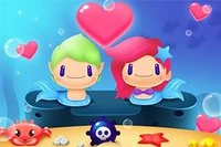 Vítejte u hry Mermaids Valentine Crush
