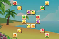 Pomoz opičce odstranit všechno ovoce v této hře Mahjong Connect
