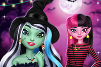 Vstup do Monster High a obleč postavy do strašidelných, módních outfitů