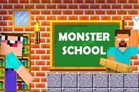 Vítejte ve škole Minecraftu s hrdiny jako Noob, Enderman, Herobrine a