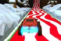 Monster Truck 3D Winter hra pro jednoho nebo dva hráče (rozdělená obrazovka)
