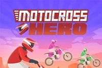 Závod na motocrossové motorce přes poušť v této vzrušující MX