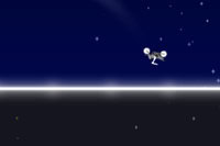 Neon Rider je rychlá hra na řízení, která testuje reflexy