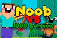 Vítejte v Noob Vs 1000 Zombies!