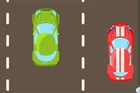 Ovládáš sportovní auto, které se musí vyhnout vozidlům soupeřů