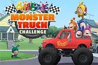 Ovládej svůj monster truck Oddbods a dosáhni na vlajku