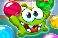 Om Nom: Bubbles je minutová hra s bublinami, kde se objevuje ikonický Om Nom