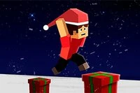 Předváděj skvělé triky v Parkour Block Vánoce