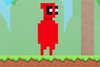 Jako PixelPool musí dávat pozor na překážky, přeskakovat je a dorazit do
