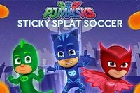 Sticky Splat Soccer je zábavná hra tří hrdinů!