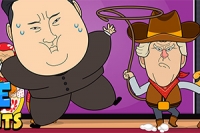 Poke the President je perfektní hra na uvolnění stresu