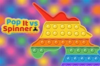 Kolik políček vyčistíš ve hře Pop It vs. Spinner?