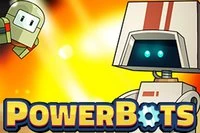 Powerbots je strategická hra na obranu