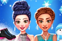 Vítejte u Princess Winter Ice Skating Outfits