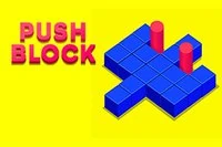 Použijte prst k posunutí všech bloků do cíle.
