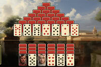 Hrajte Pyramid Solitaire ve starověkém Římě