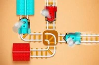 Rail Maze Puzzle je klasická bludišťová hra pro děti i dospělé s