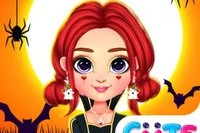 Vítejte ve hře Rainbow Girls Halloween Salon