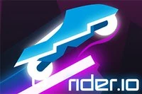 Soutěžte s ostatními hráči v Rider.io a dělejte šílené skoky, abyste