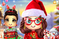 Roblox Christmas Dress Up je zábavná oblékací hra s vánočním motivem a