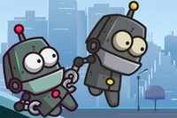 Pomozte robotům uniknout z úrovní