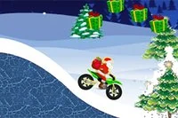 V této vánoční hře Santa sbírá dárky