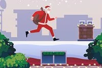 Santa teď doručuje dárky parkourem