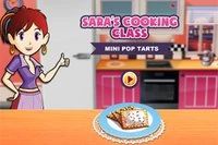 Na čem Sara dnes ráno pracuje ve své kuchyni?