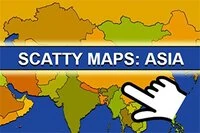 Skvělá vzdělávací hra o geografii Asie