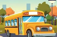 Školní autobus je zábavná simulační hra, kde řídíš autobus do školy