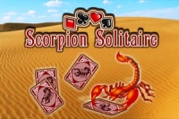 Hrajte Scorpion Solitaire ve 3 úrovních obtížnosti