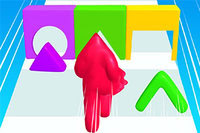 Shape Transform: Blob Racing je nenáročná hra na běhání