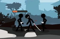 Ovládáte samurajskou hůl a musíte zničit všechny nepřátele