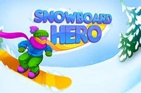 Sjeď na snowboardu horu a vyhni se překážkám